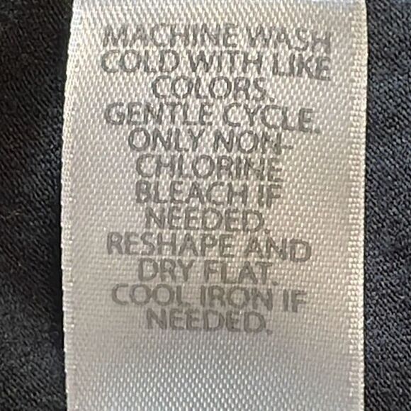 J. Jill Wearever full leg crop pants with pockets black & white print size M Pet - Picture 8 of 8